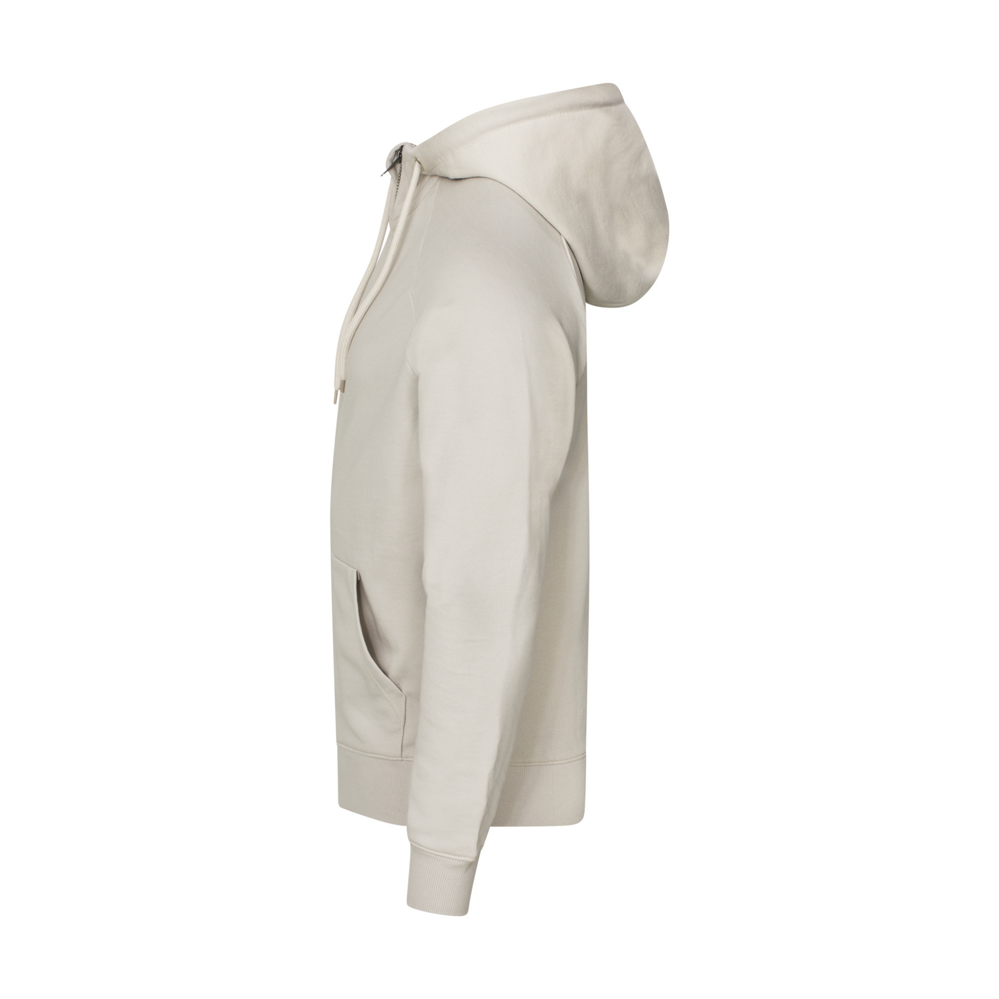 Clique Miami PRO Hoodie Full Zip Herr - Stengrå-5