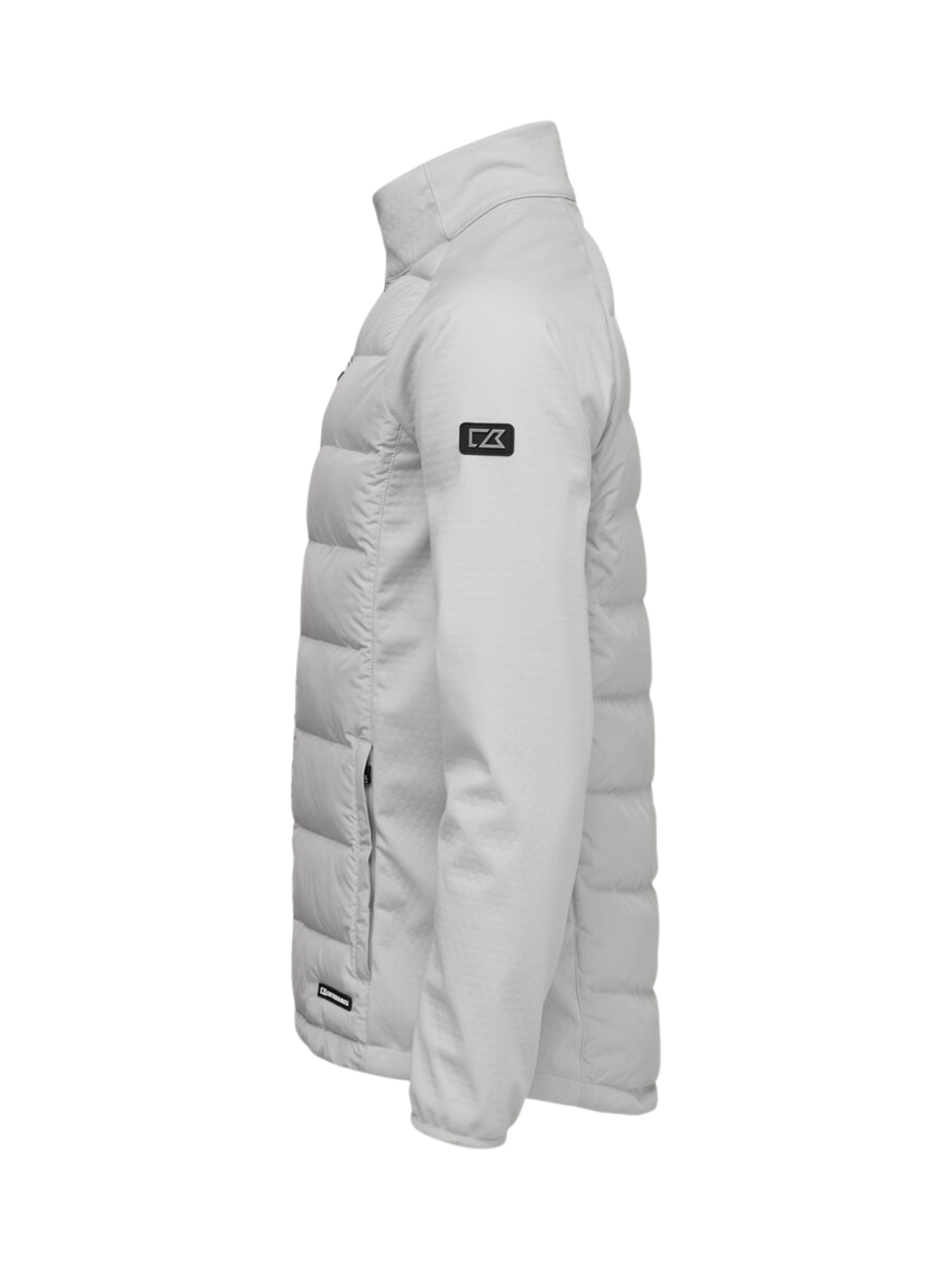Cutter & Buck Oak Harbor Hybridjacka Herr - Silver-3