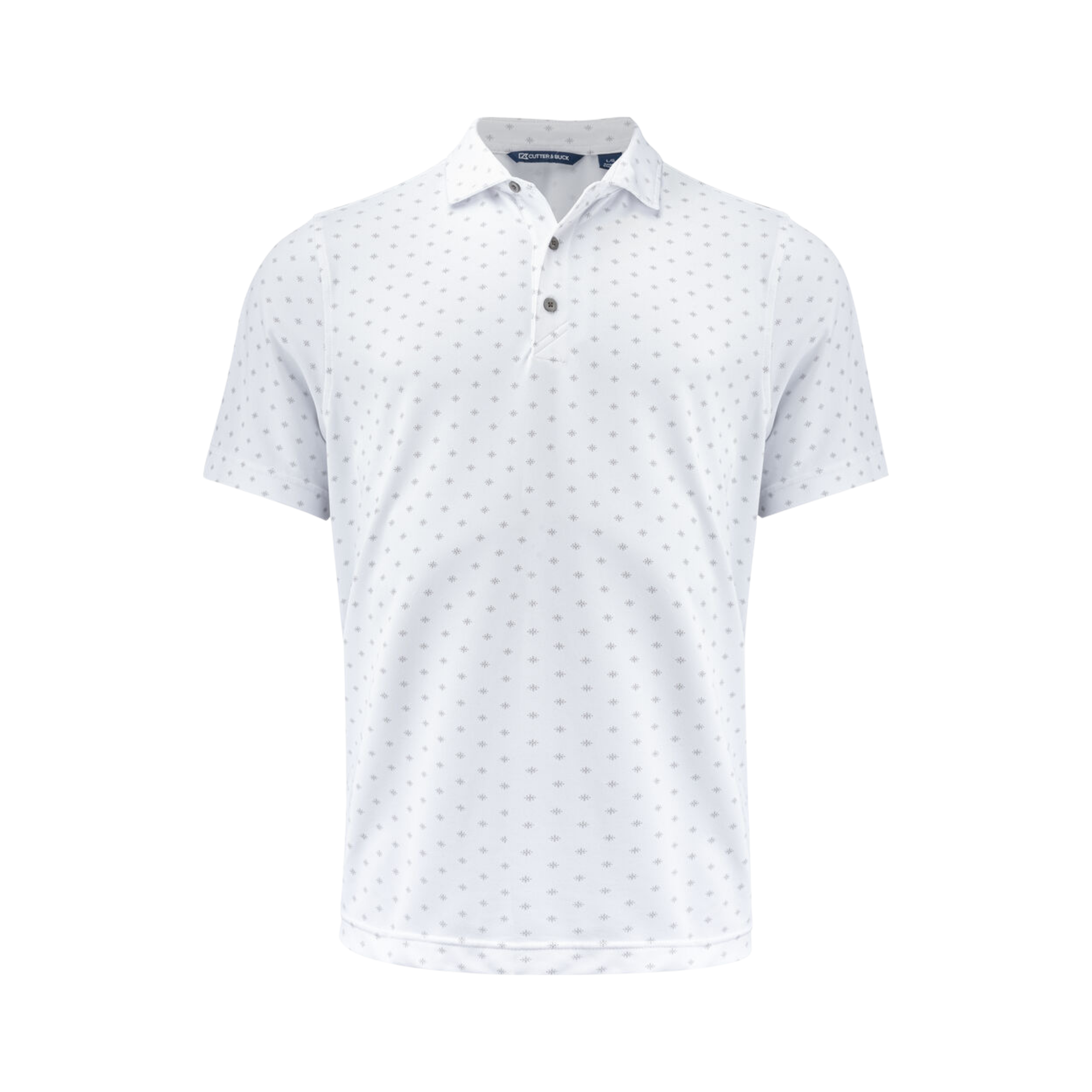 Cutter & Buck Virtue Polo Printed Herr - Vit-2