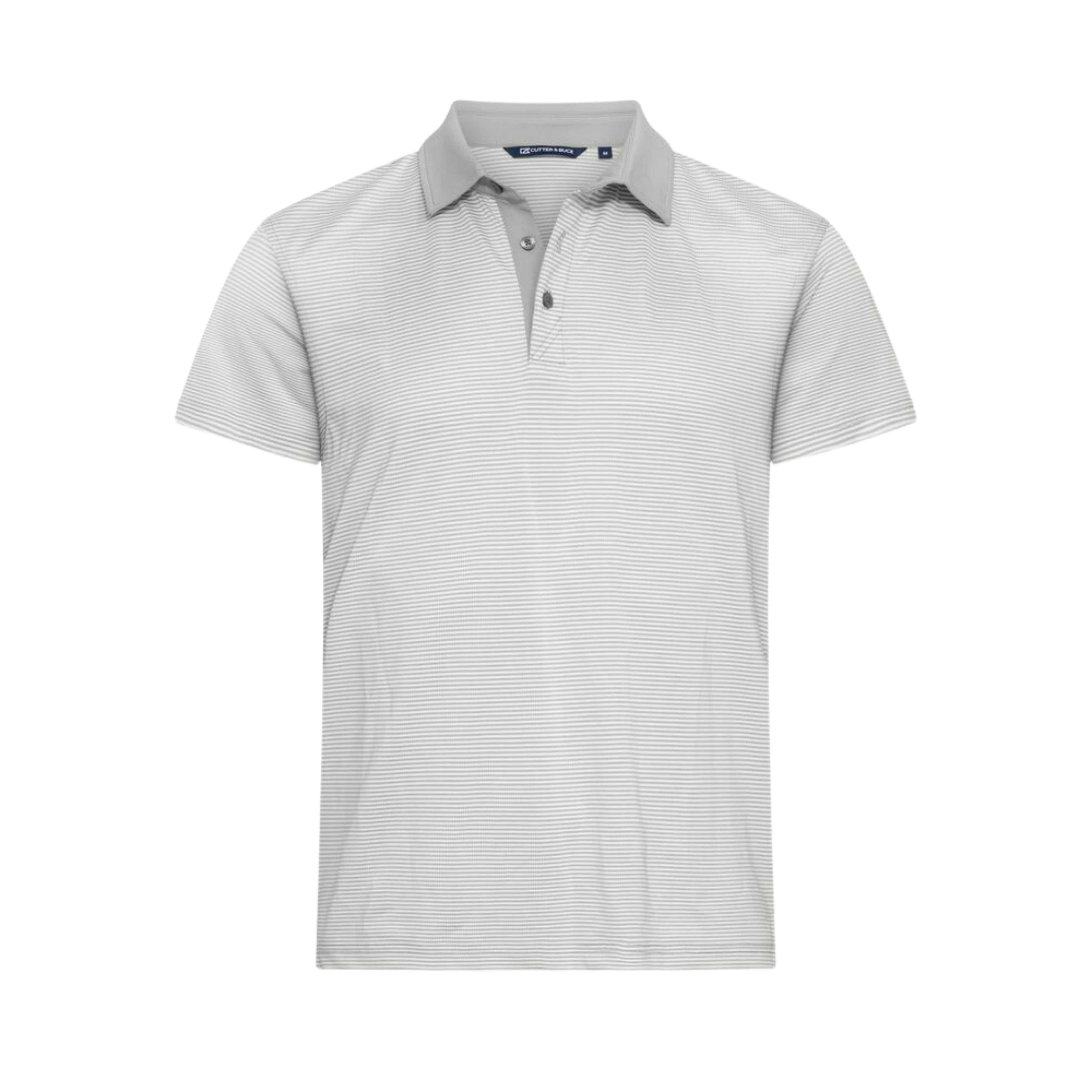Cutter & Buck Virtue Polo Stripes Herr - Silver-2
