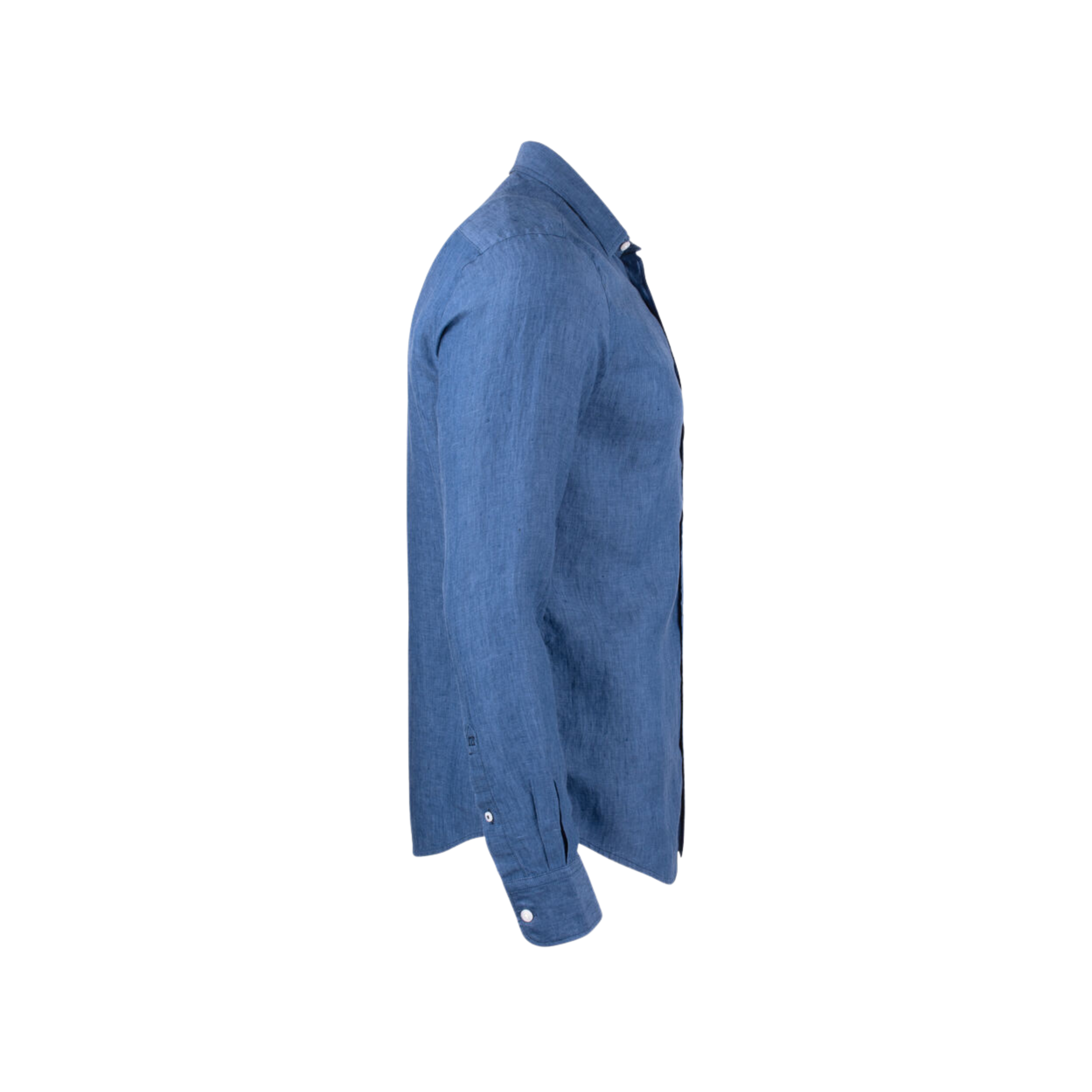 Cutter & Buck Summerland Linne Skjorta Herr - Dream Blue-5