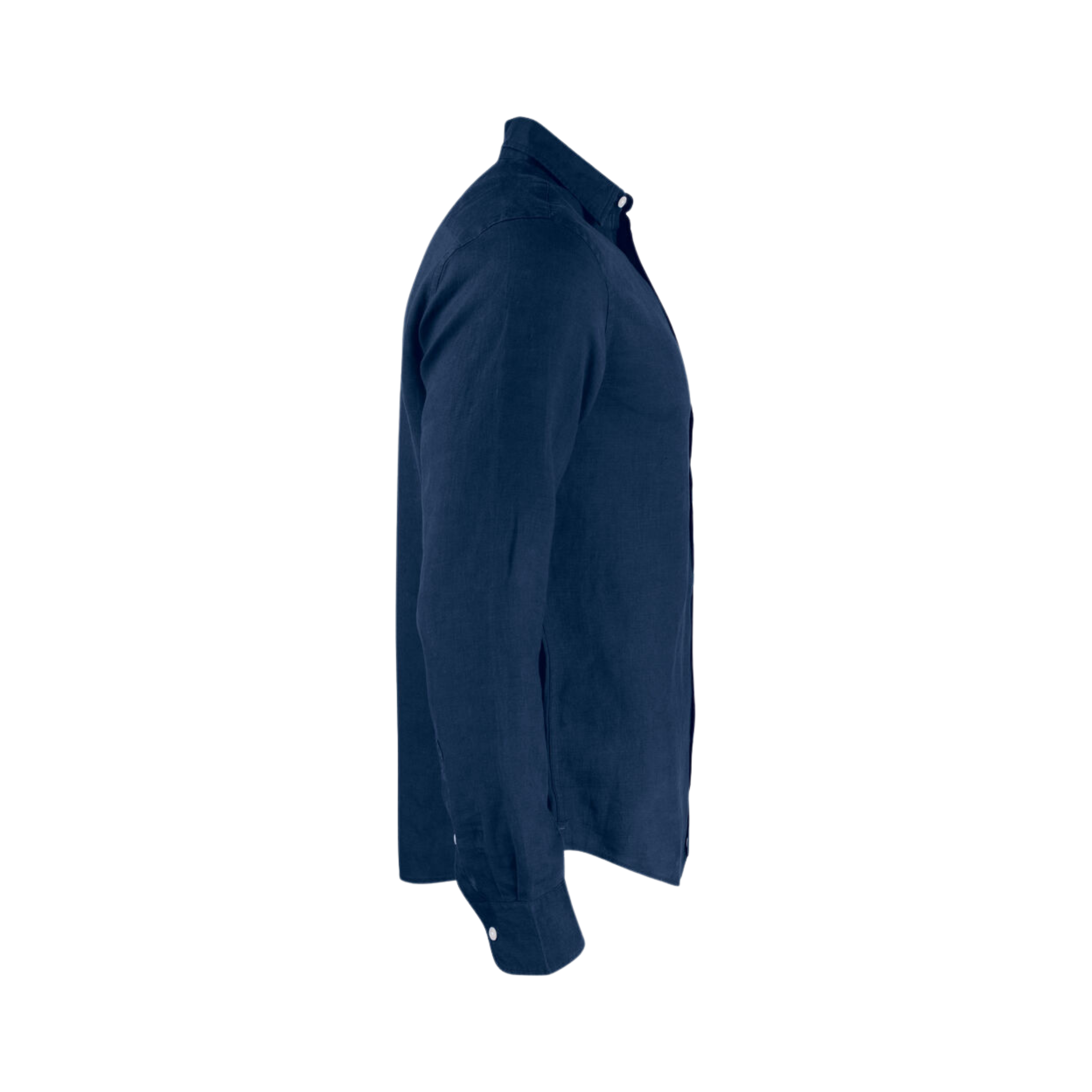 Cutter & Buck Summerland Linne Skjorta Herr - Mörk Marin-4