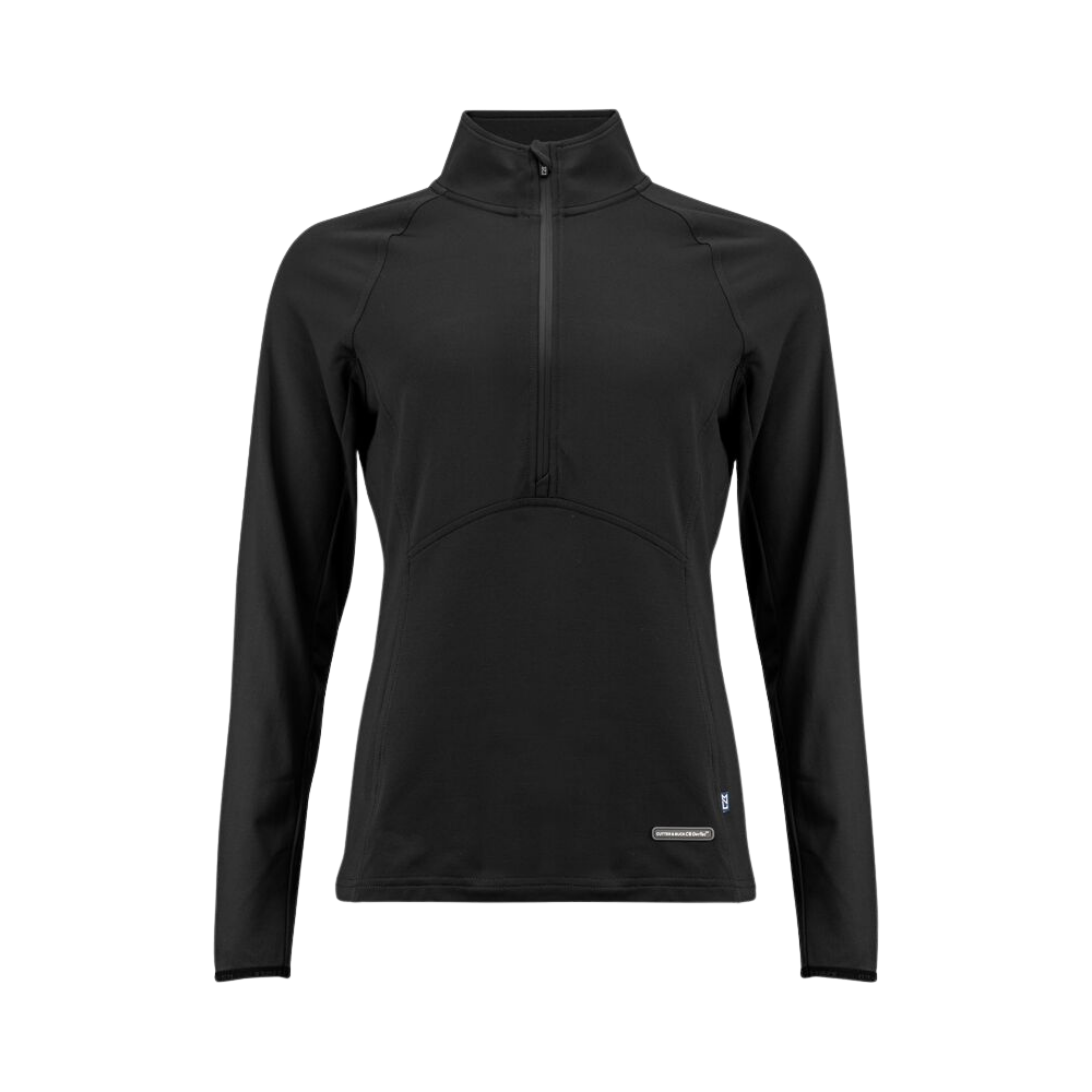 Cutter & Buck Adapt Half Zip Funktionströja Dam - Svart