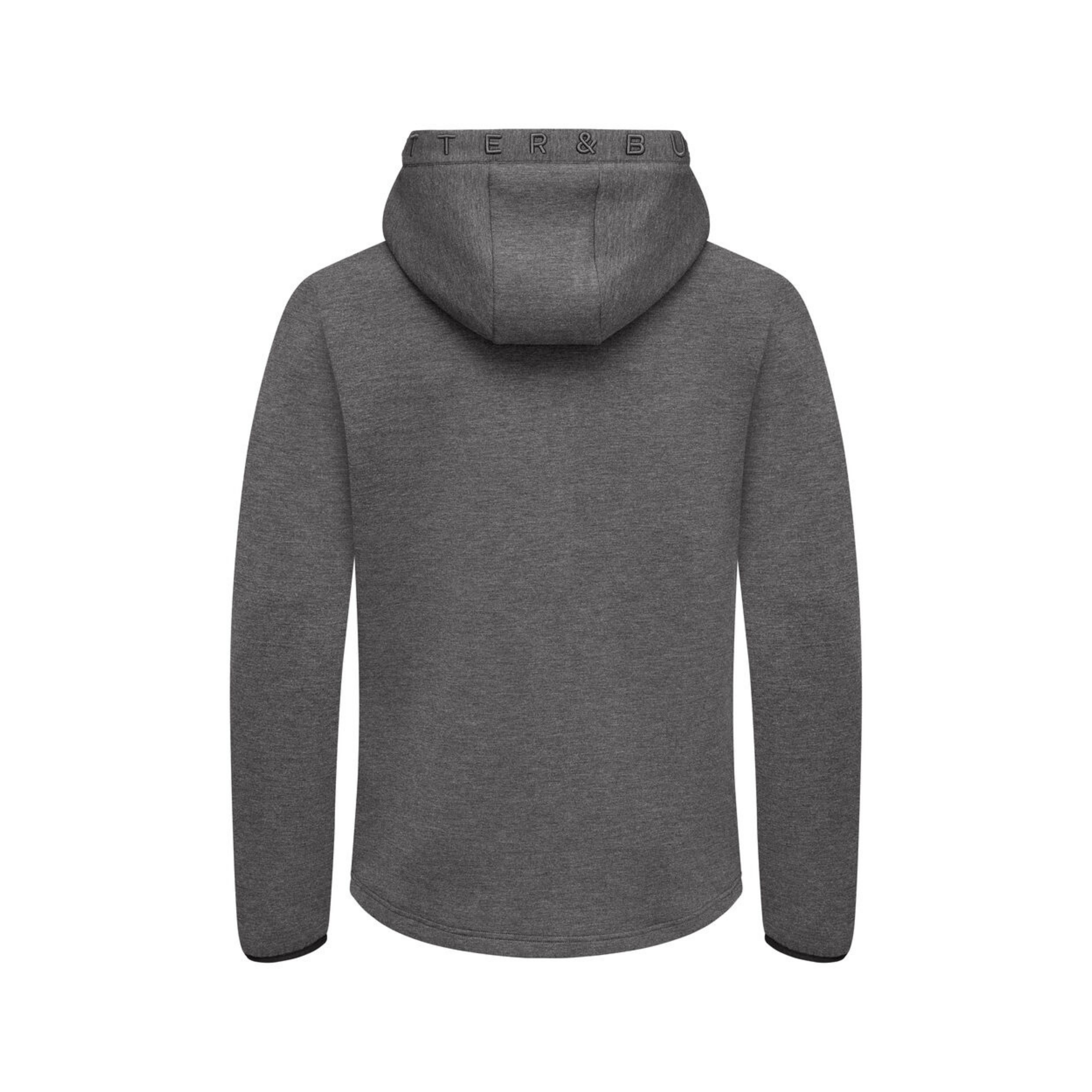 Cutter & Buck Pemberton Hoodie Full Zip Herr - Antracitmelerad-3