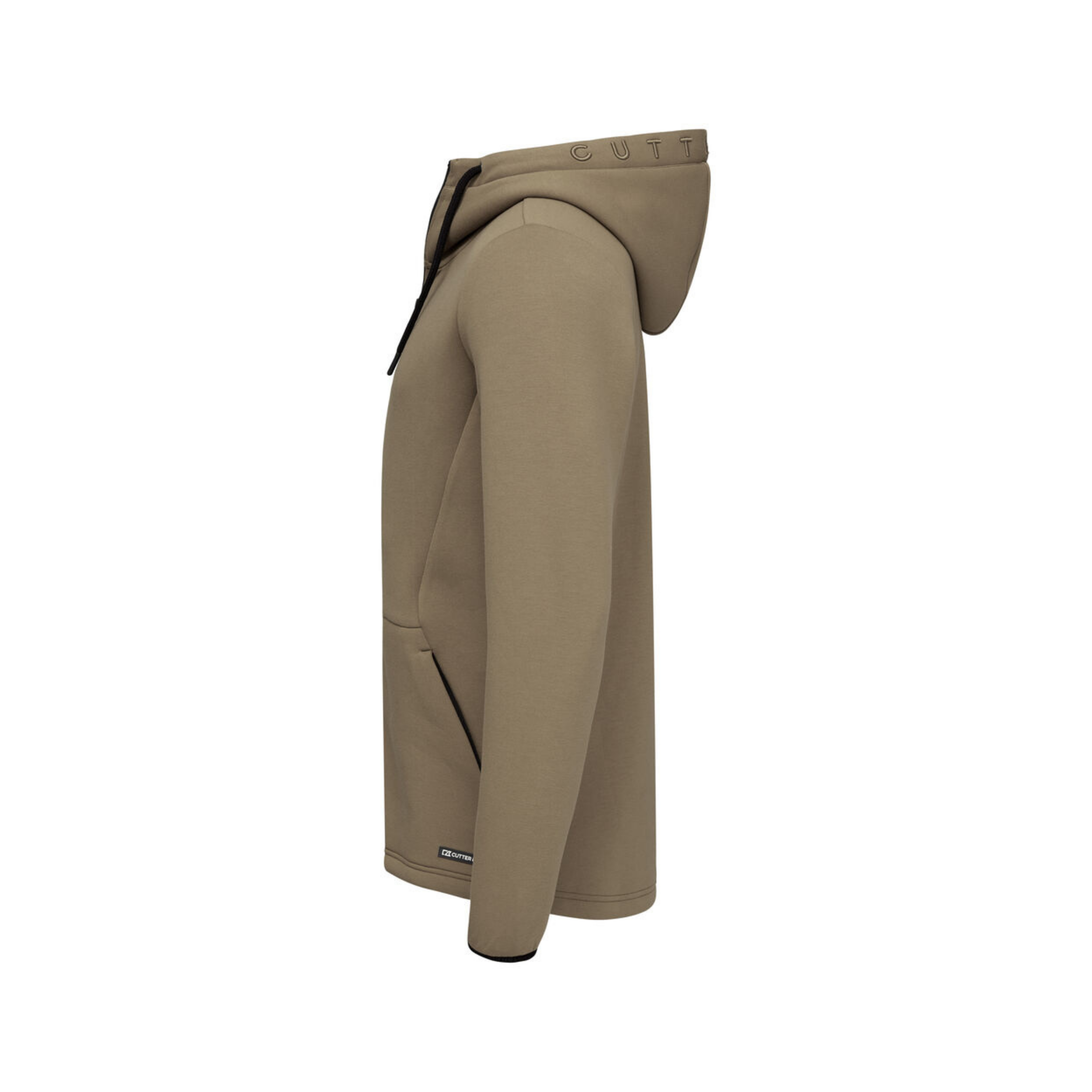 Cutter & Buck Pemberton Hoodie Full Zip Herr - Khaki-3
