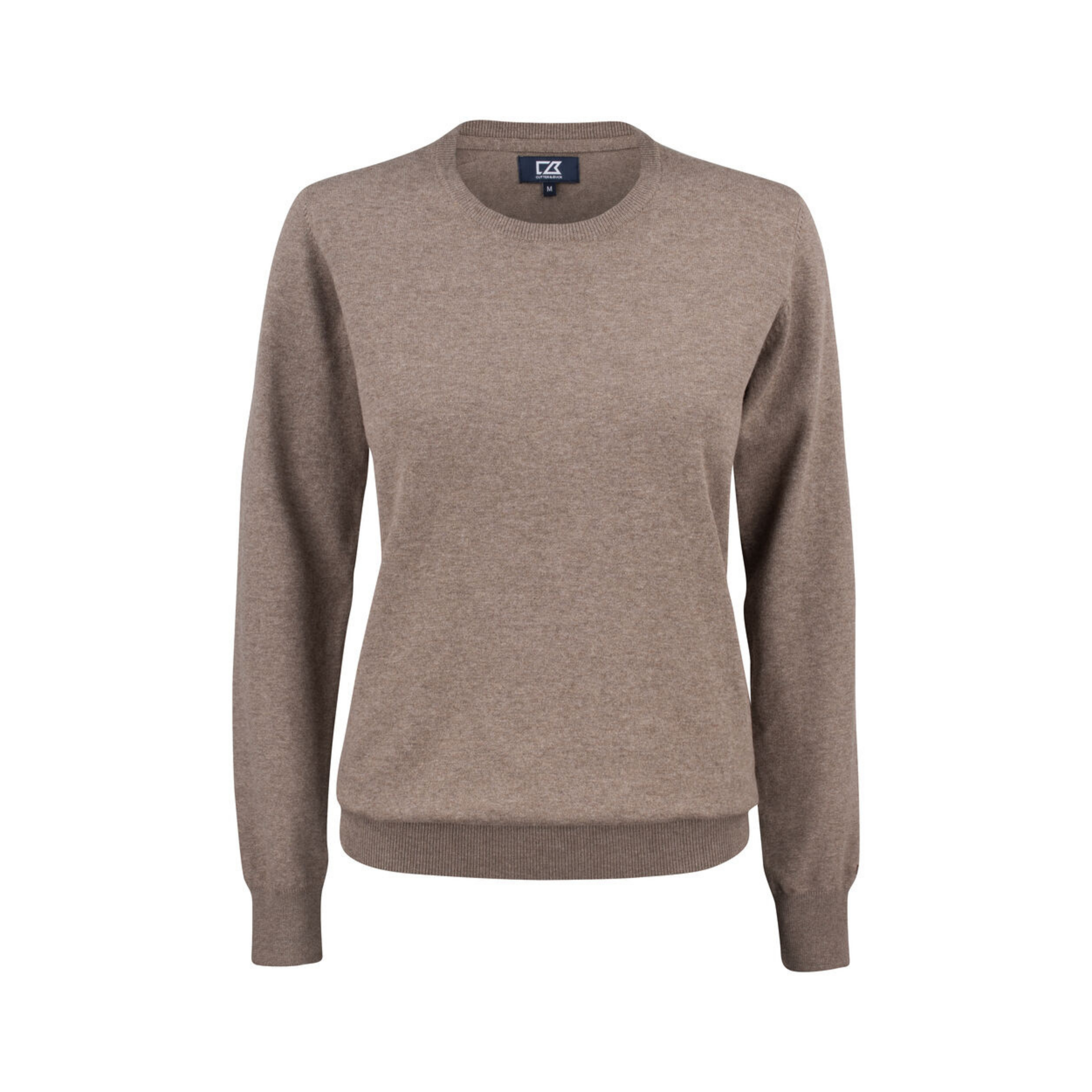 Cutter & Buck Oakville Crewneck Dam - Nougatmelerad-2