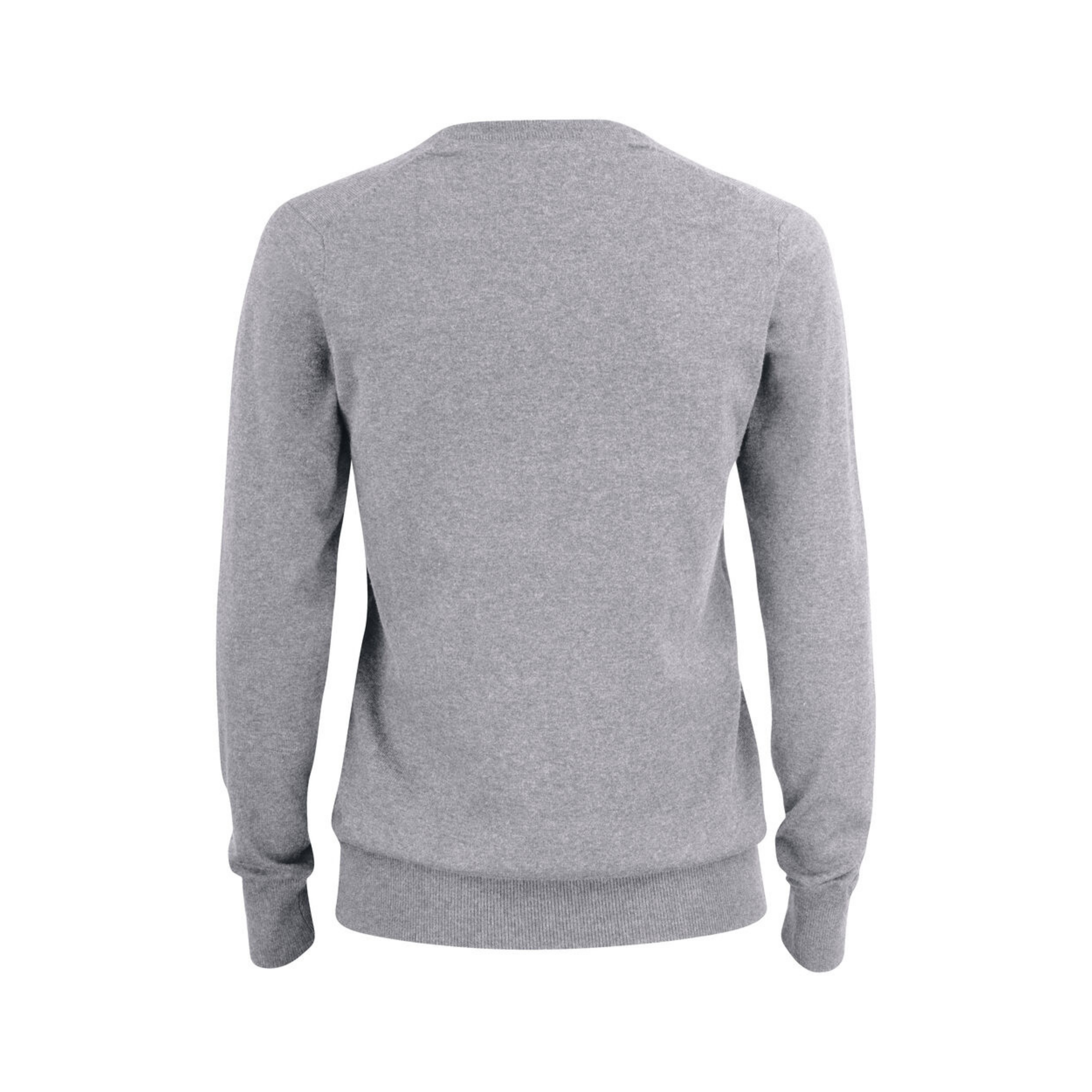 Cutter & Buck Oakville Crewneck Dam - Gråmelerad-4