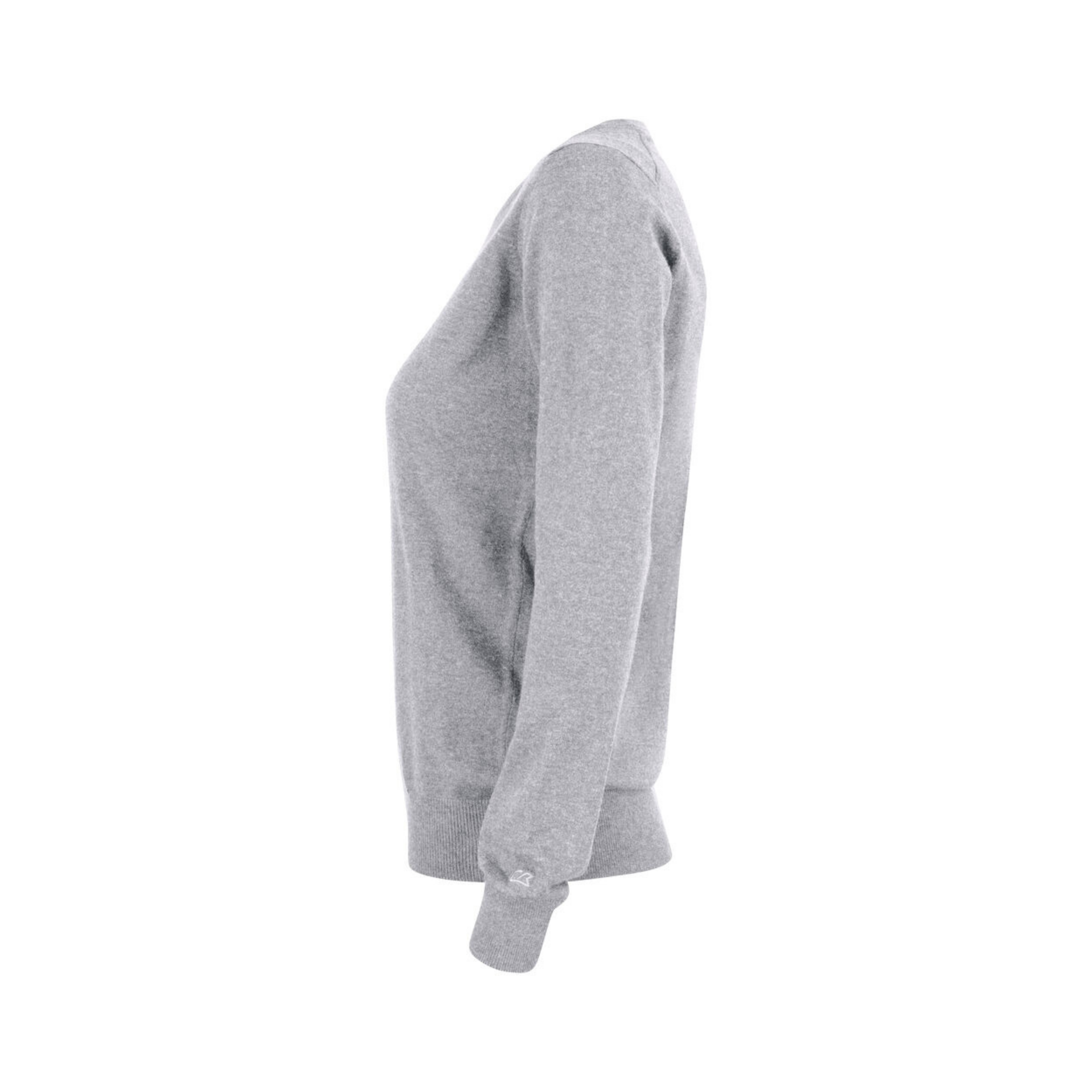 Cutter & Buck Oakville Crewneck Dam - Gråmelerad-5