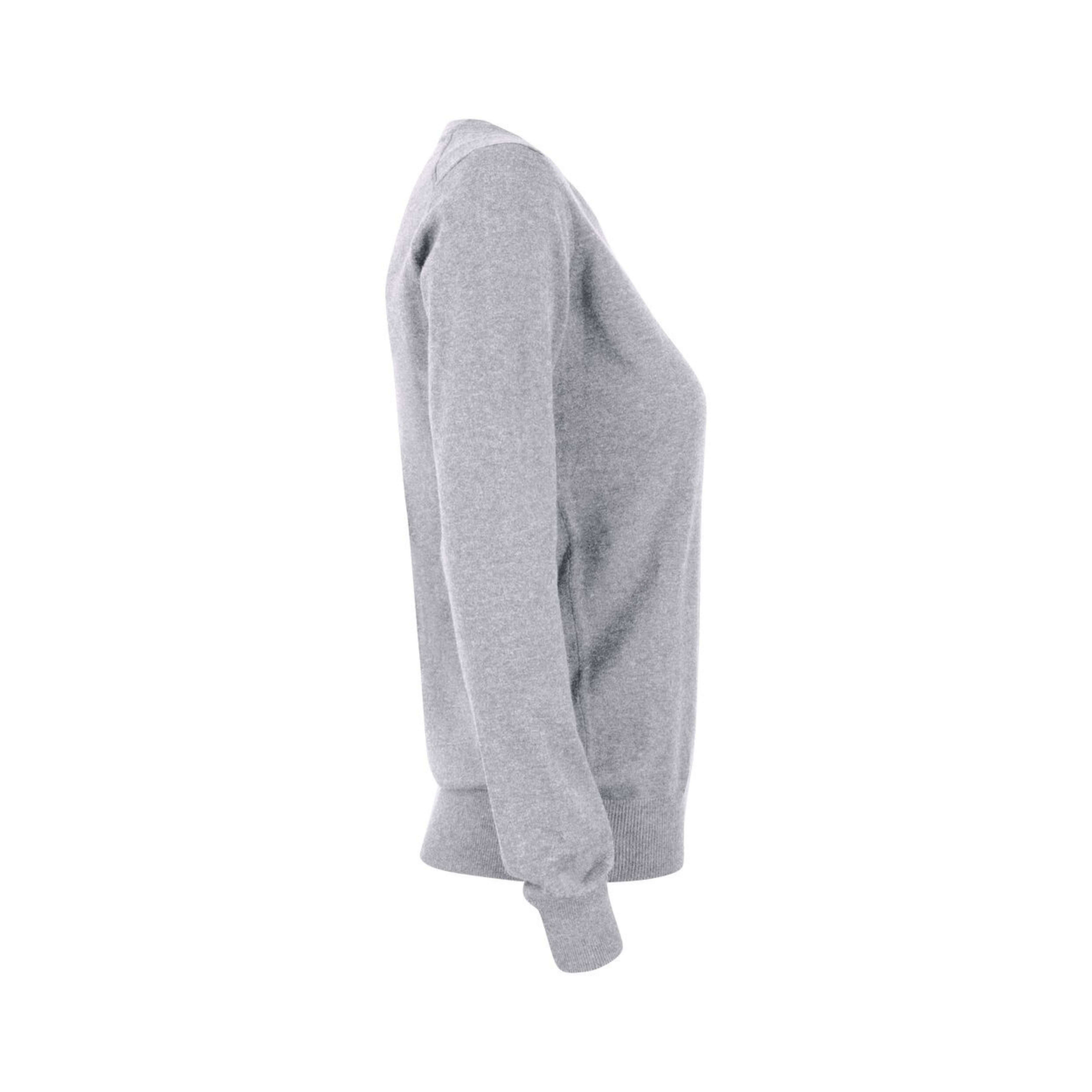 Cutter & Buck Oakville Crewneck Dam - Gråmelerad-3