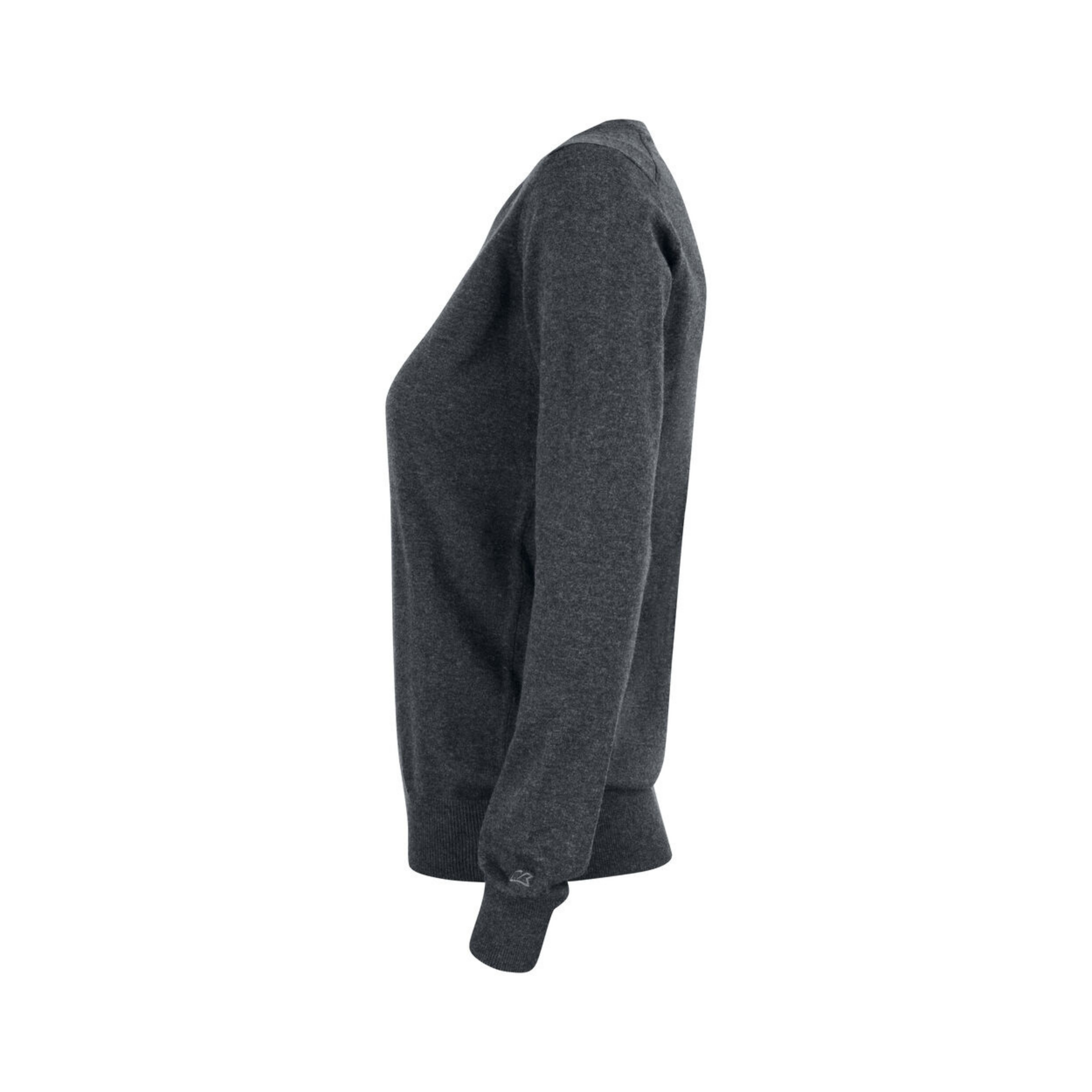 Cutter & Buck Oakville Crewneck Dam - Antracitmelerad-5