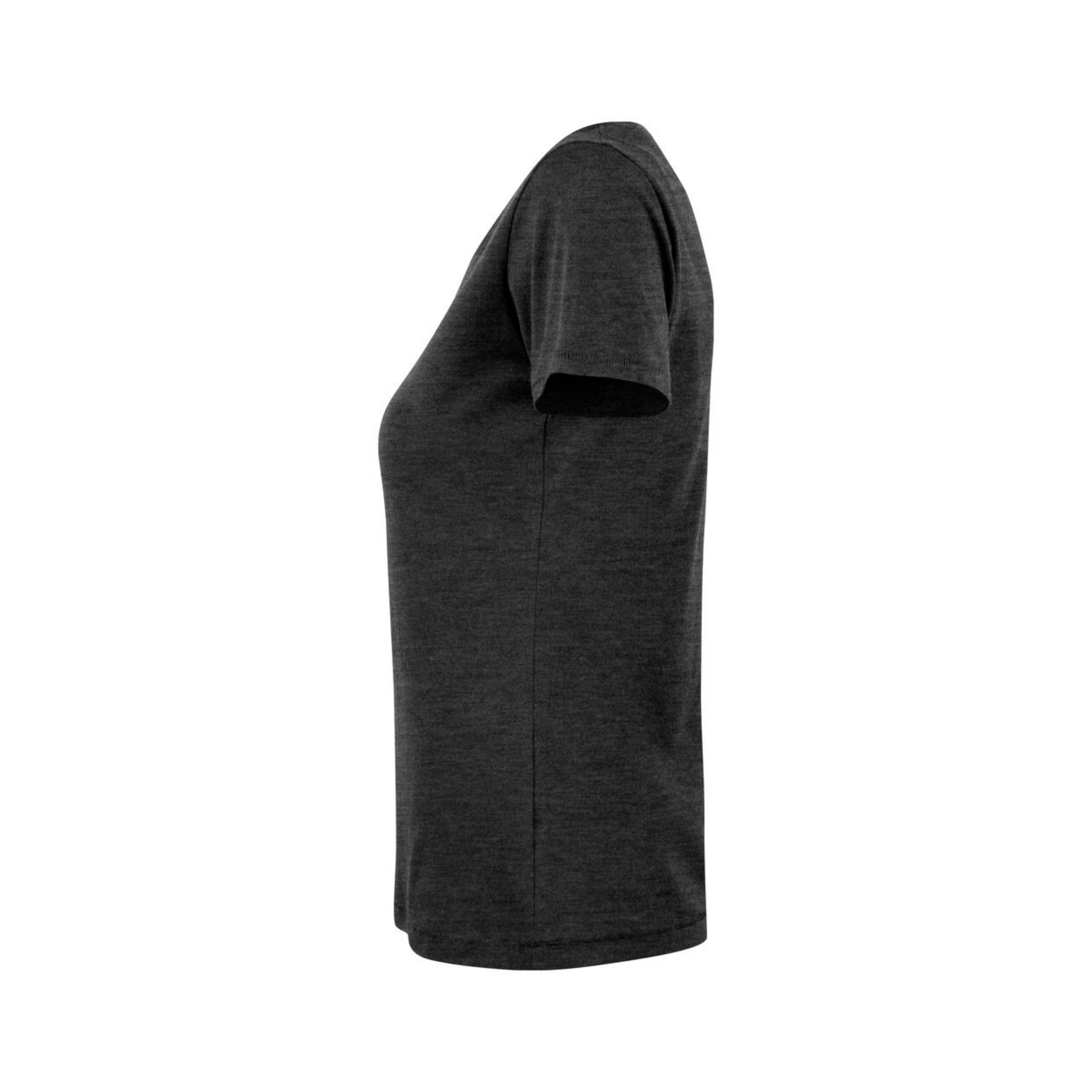 Cutter & Buck Manzanita Roundneck T-Shirt Dam - Antracitmelerad-5