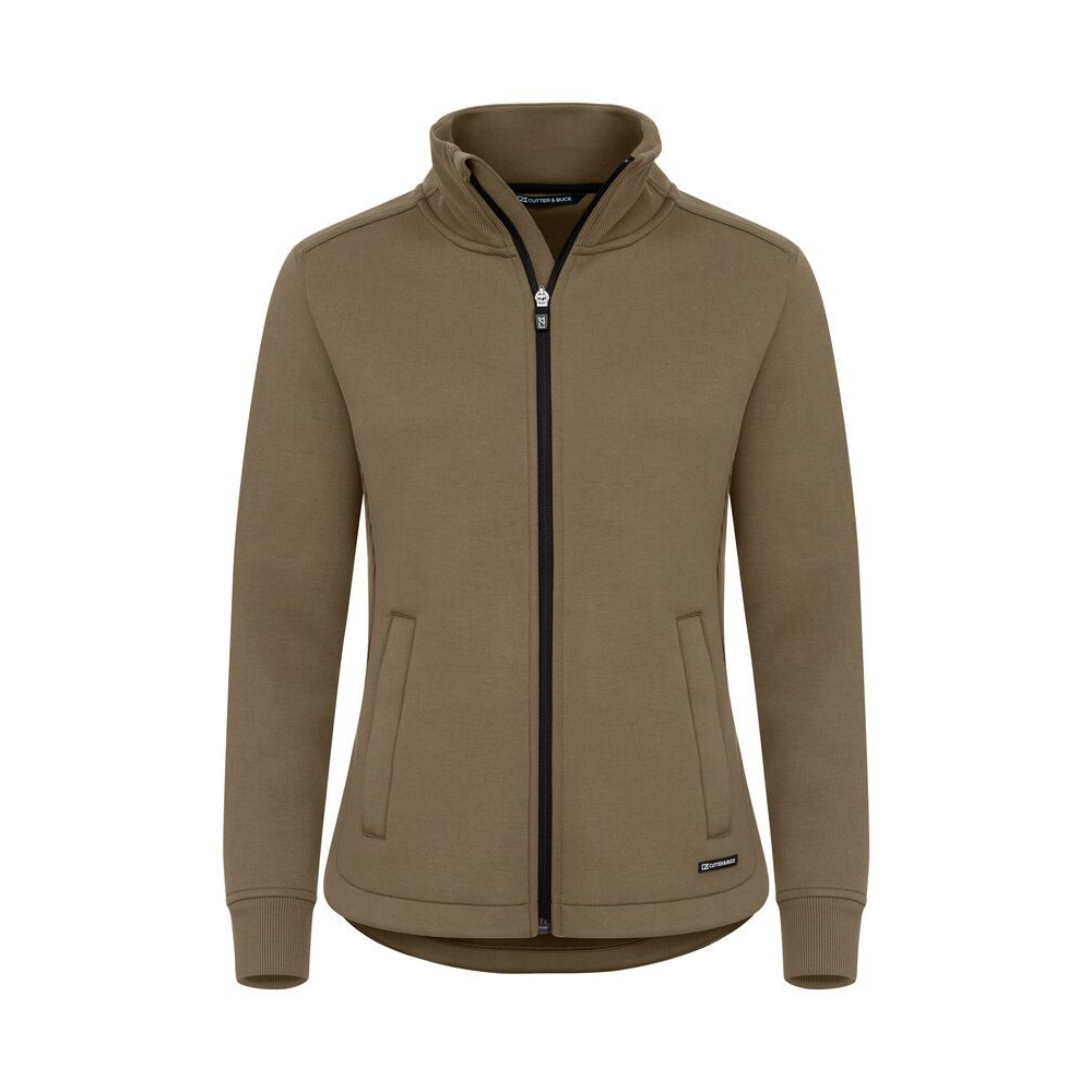 Cutter & Buck Pemberton Cardigan Full Zip Dam - Khaki-2