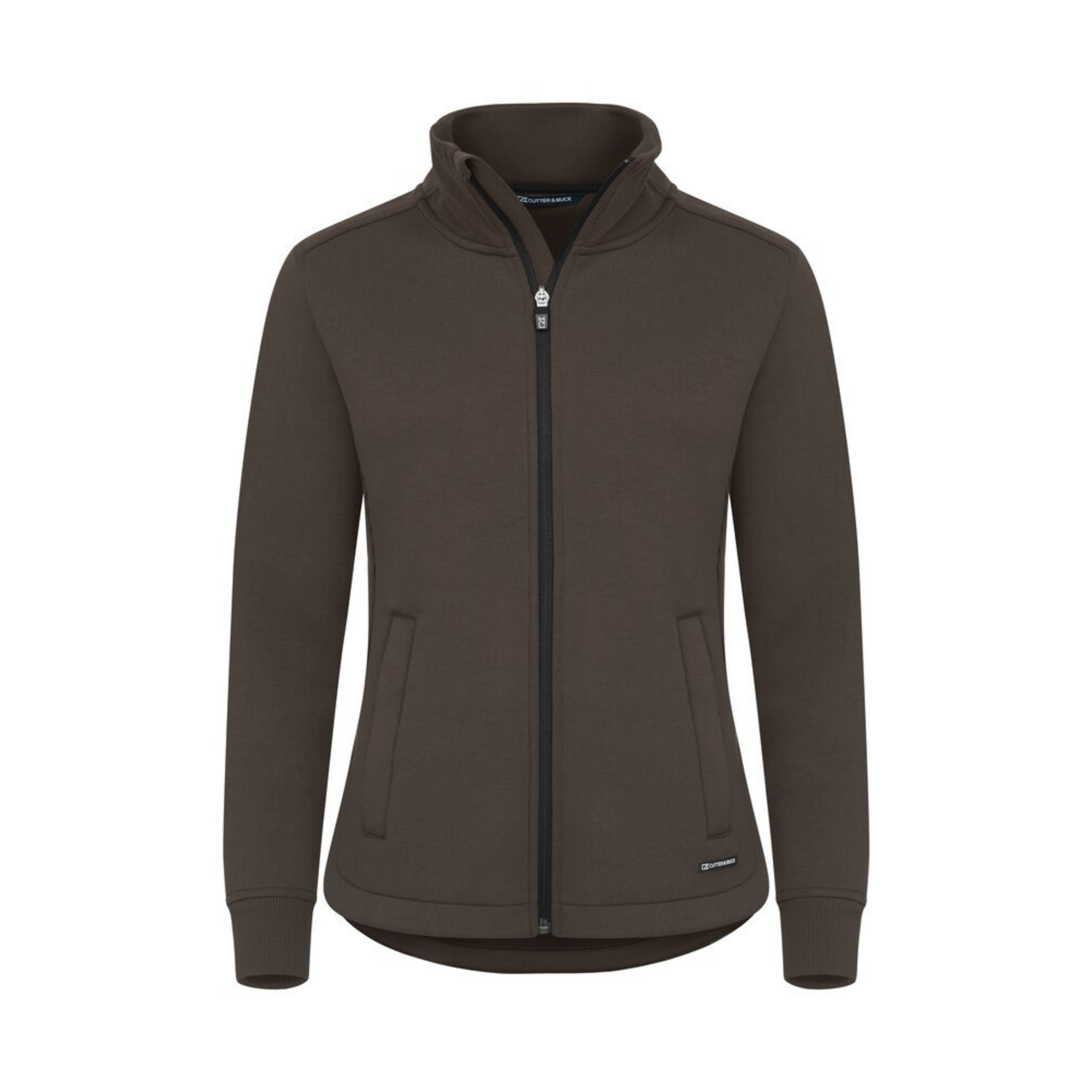 Cutter & Buck Pemberton Cardigan Full Zip Dam - Dark Mocca-2