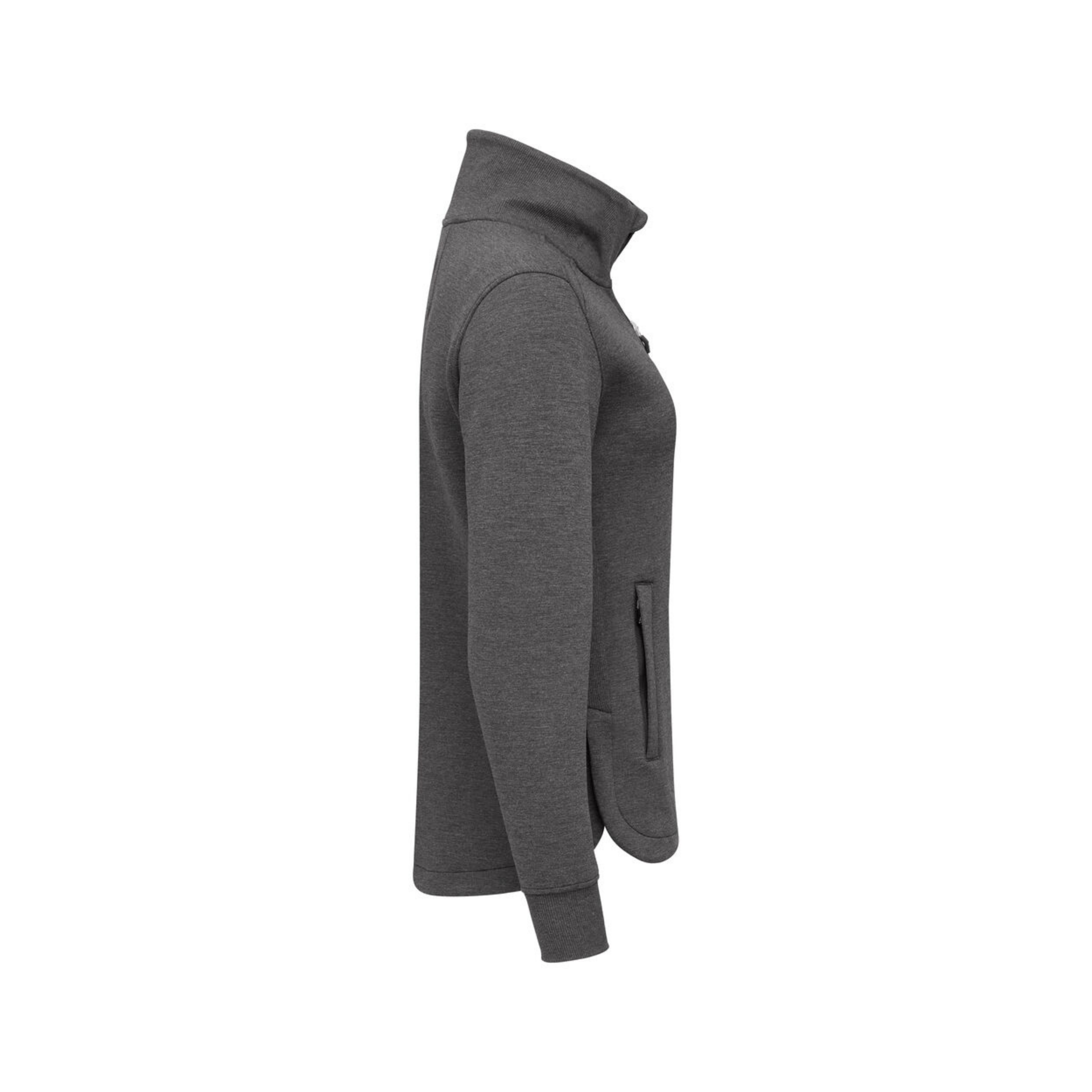 Cutter & Buck Pemberton Cardigan Full Zip Dam - Antracitmelerad-3