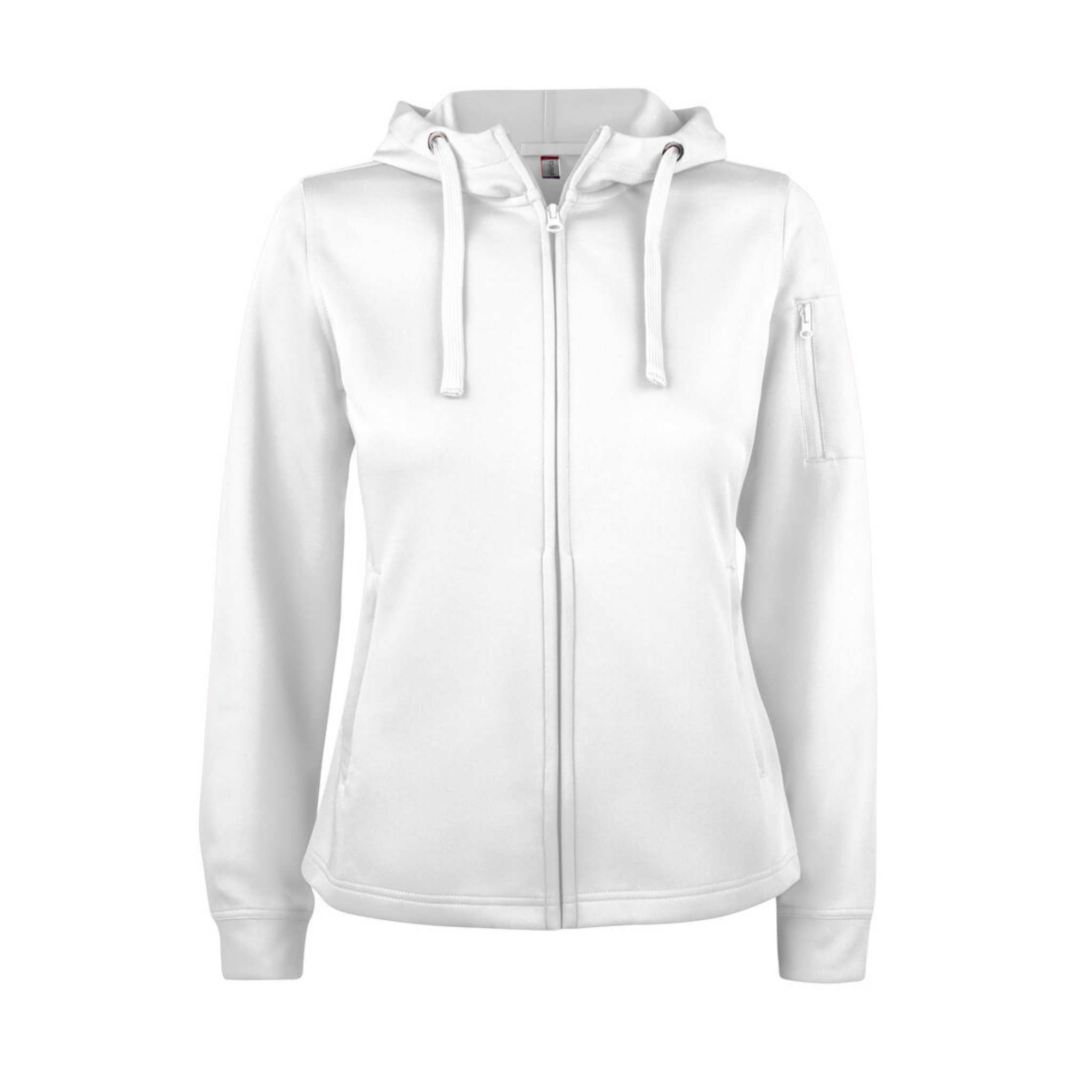 Clique Basic Active Hoodie Full Zip Dam-2