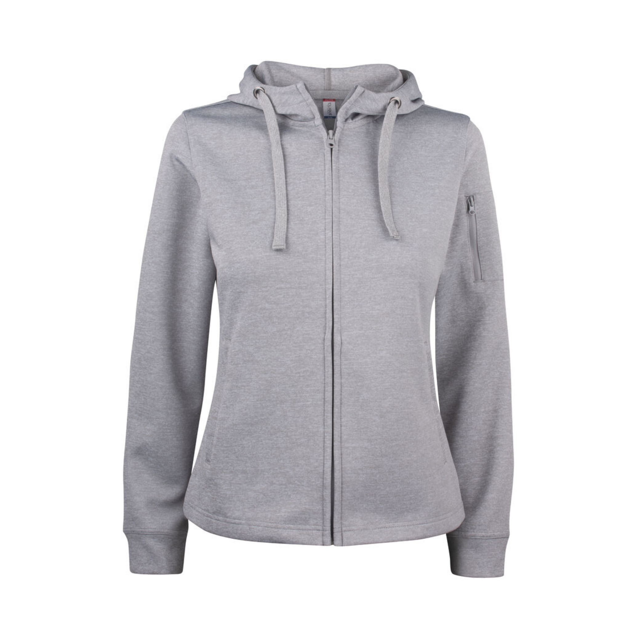 Clique Basic Active Hoodie Full Zip Dam-7