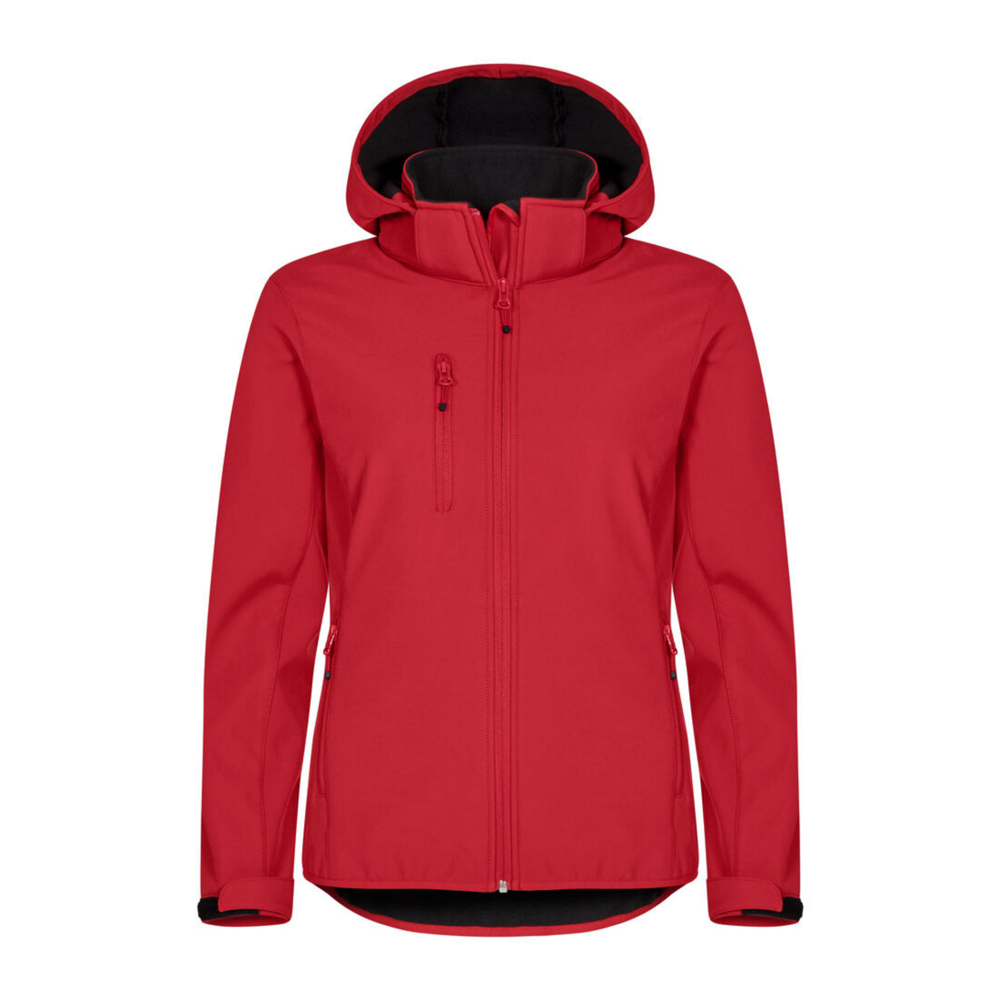 Clique Classic Softshell Hoodie Jacka Dam-4