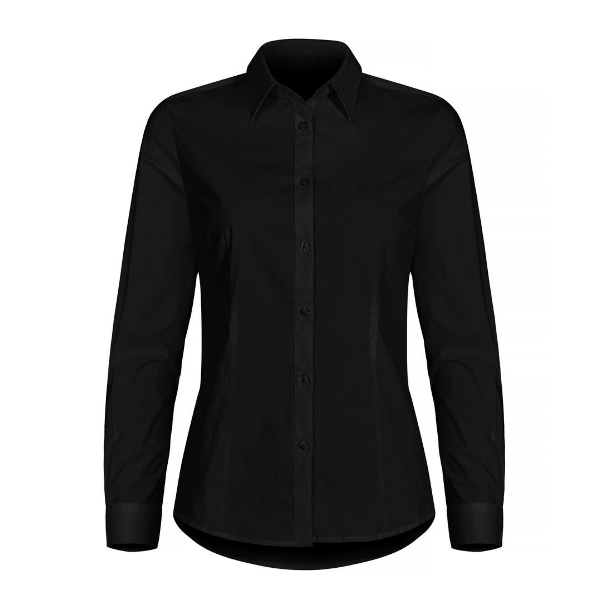 Clique Stretch Shirt L/S Dam-6