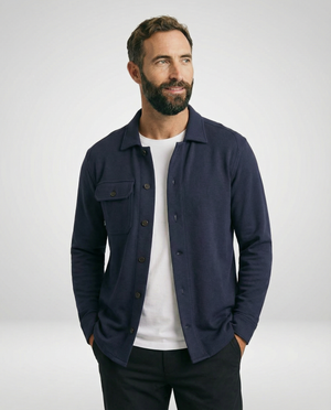 Cutter & Buck Advantage Leisure Overshirt Herr - Mörk Marin