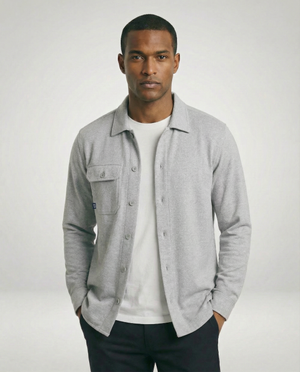 Cutter & Buck Advantage Leisure Overshirt Herr - Gråmelerad