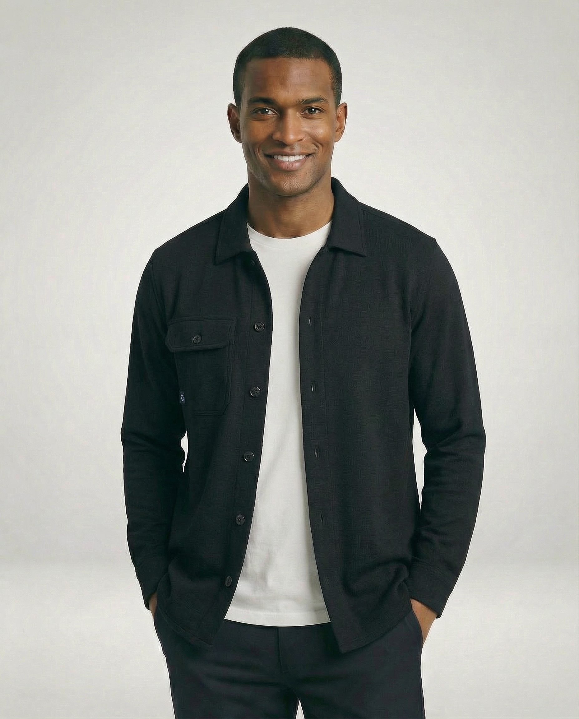 Cutter & Buck Advantage Leisure Overshirt Herr - Svart