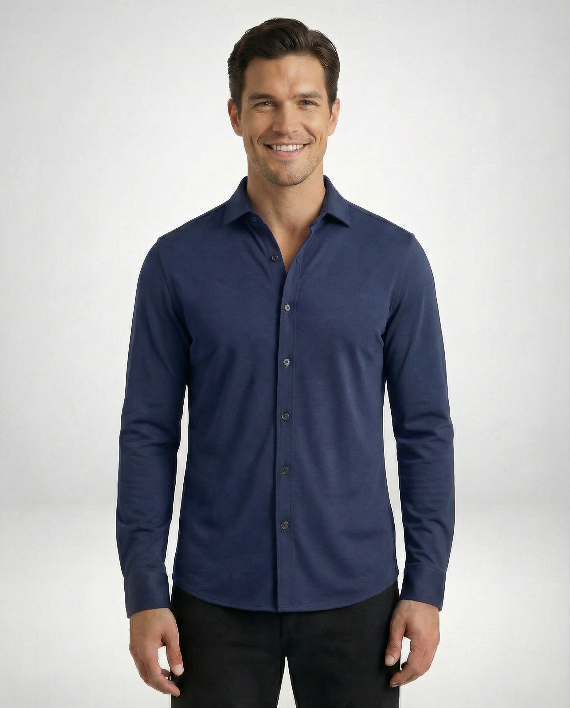 Cutter & Buck Advantage Skjorta Herr – Marinblå