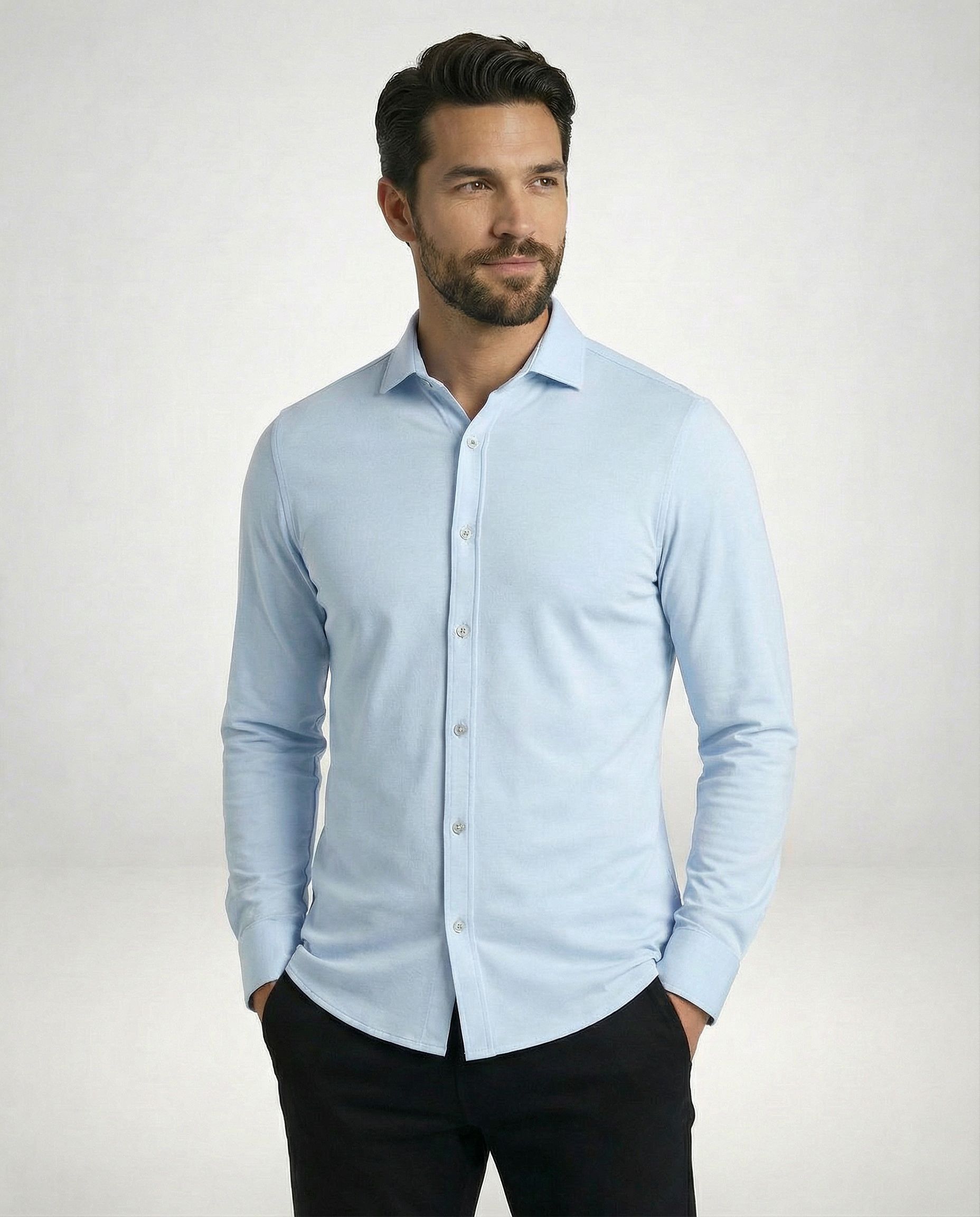 Cutter & Buck Advantage Skjorta Herr – Himmelsblå