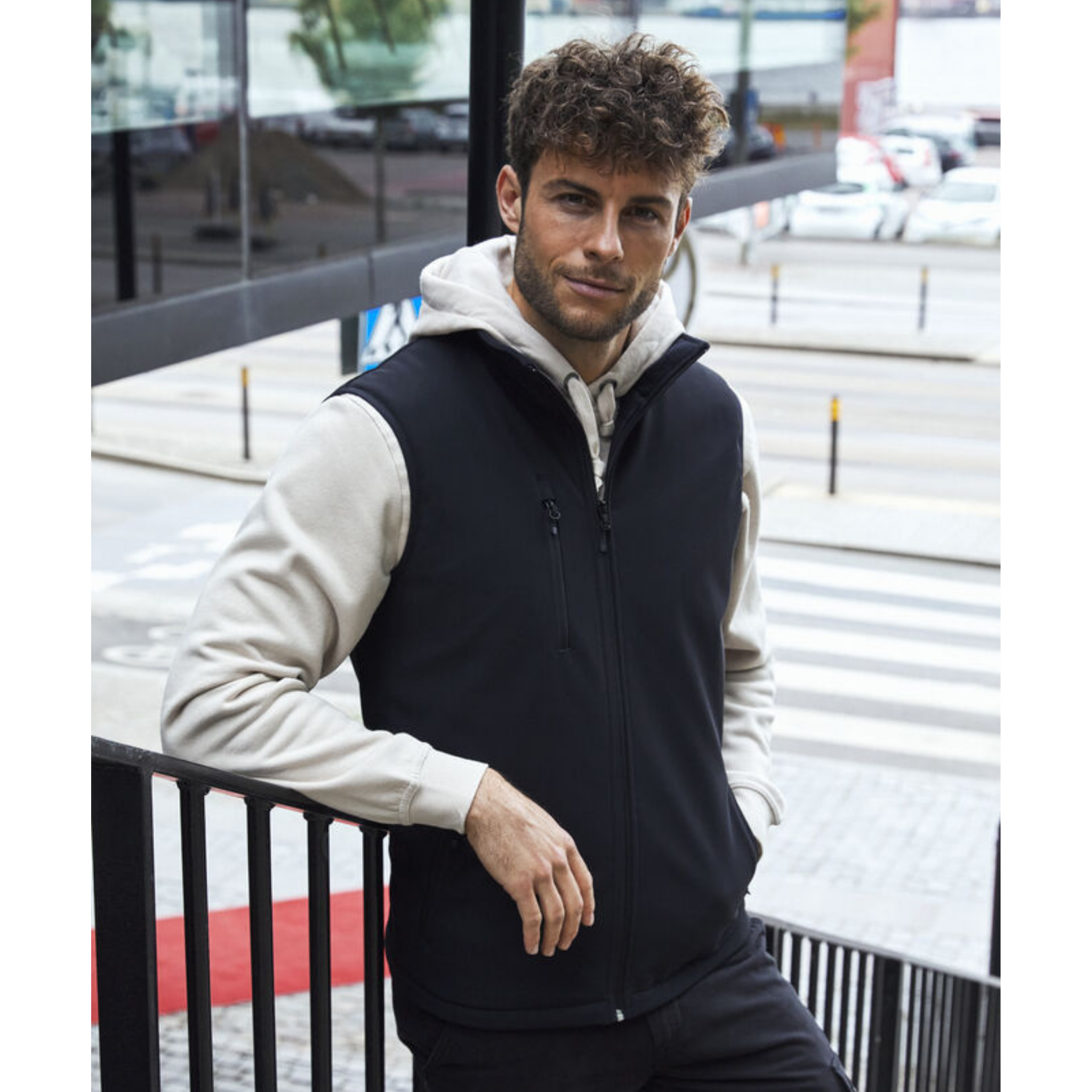 Clique Padded Softshell Väst Herr-9